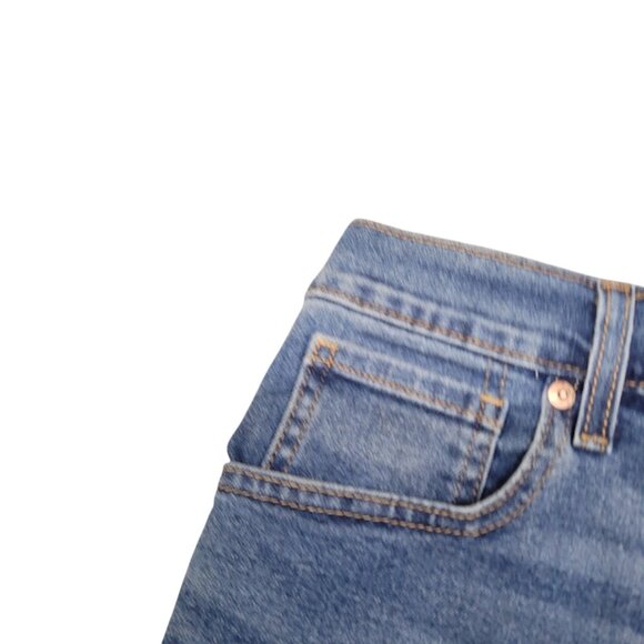 Denizen From‎ Levi's Vintage High-Rise 5" Inseam Jean Shorts Size 14 / 32 Blue - Picture 3 of 13